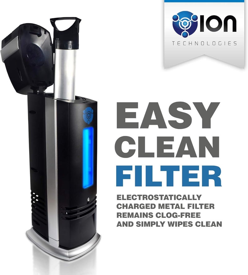 OION Technologies منقي الهواء الأيوني B-1000 مع فلتر دائم و UV-C، جديد - Image 4